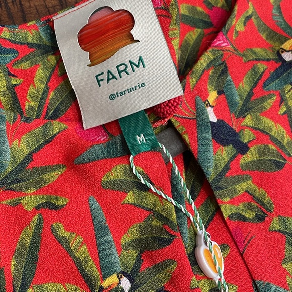 FARM RIO Tucana Paradise Open Back Dress - Picture 7 of 10